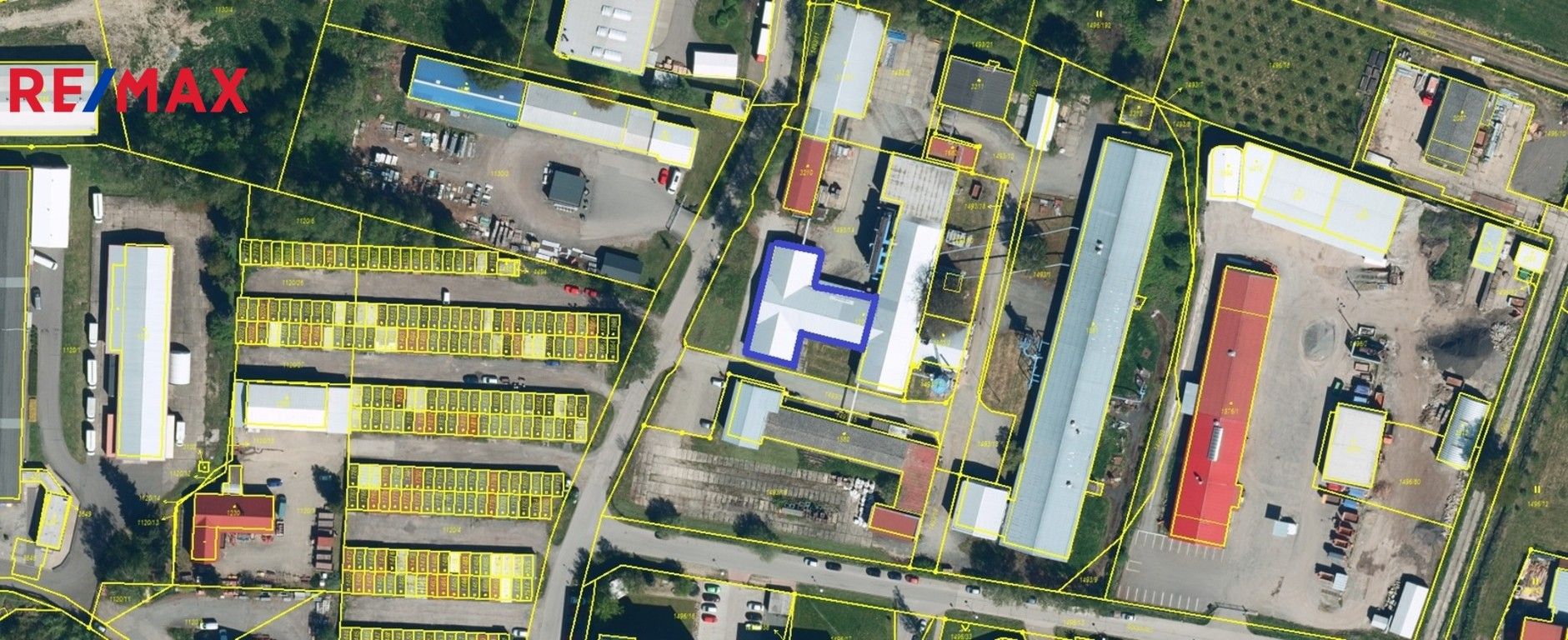 Sklady, Humpolec, 650 m²