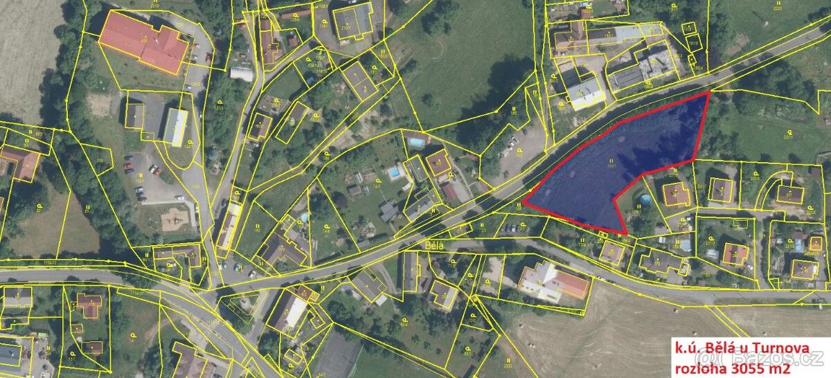 Zemědělské pozemky, Turnov, 511 01, 3 055 m²