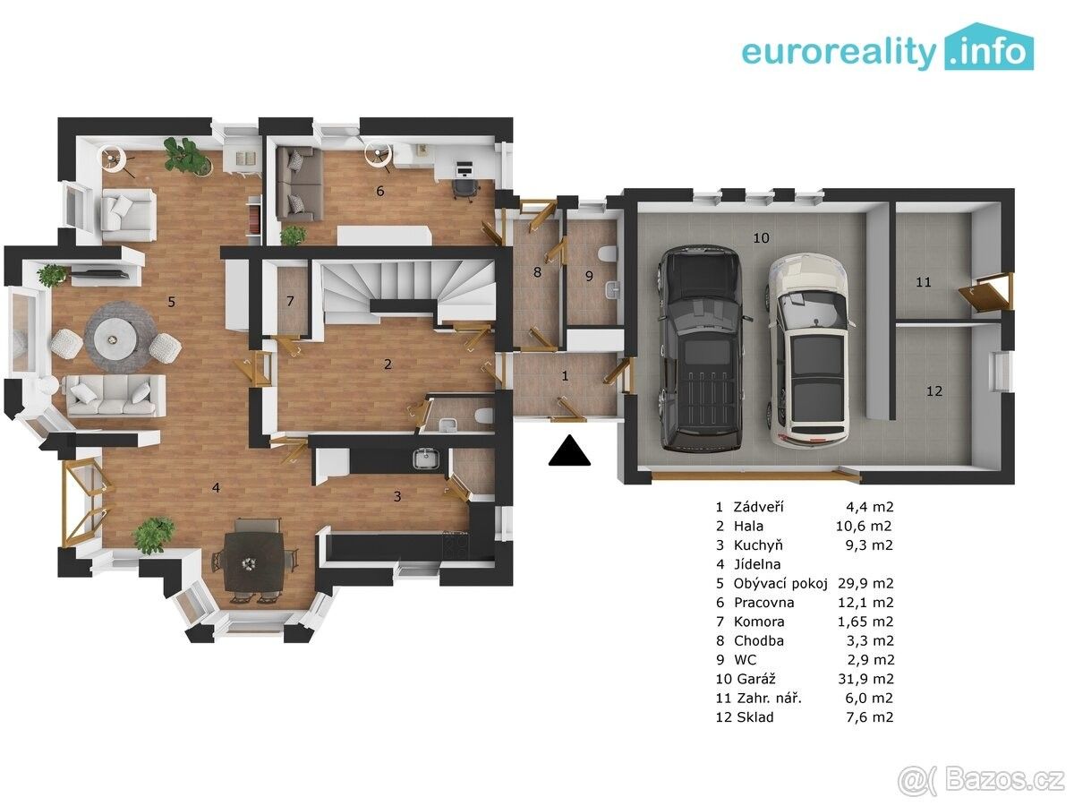 Prodej rodinný dům - Broumy, 267 42