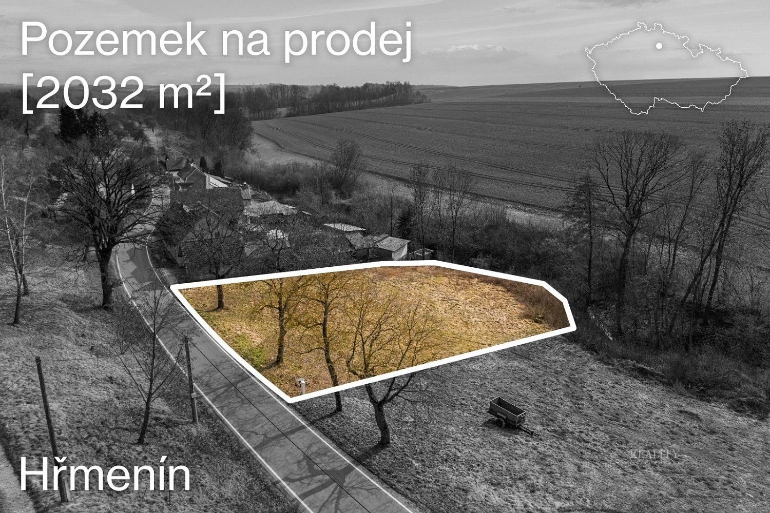 Prodej pozemek pro bydlení - Markvartice - Hřmenín, okres Jičín - 5