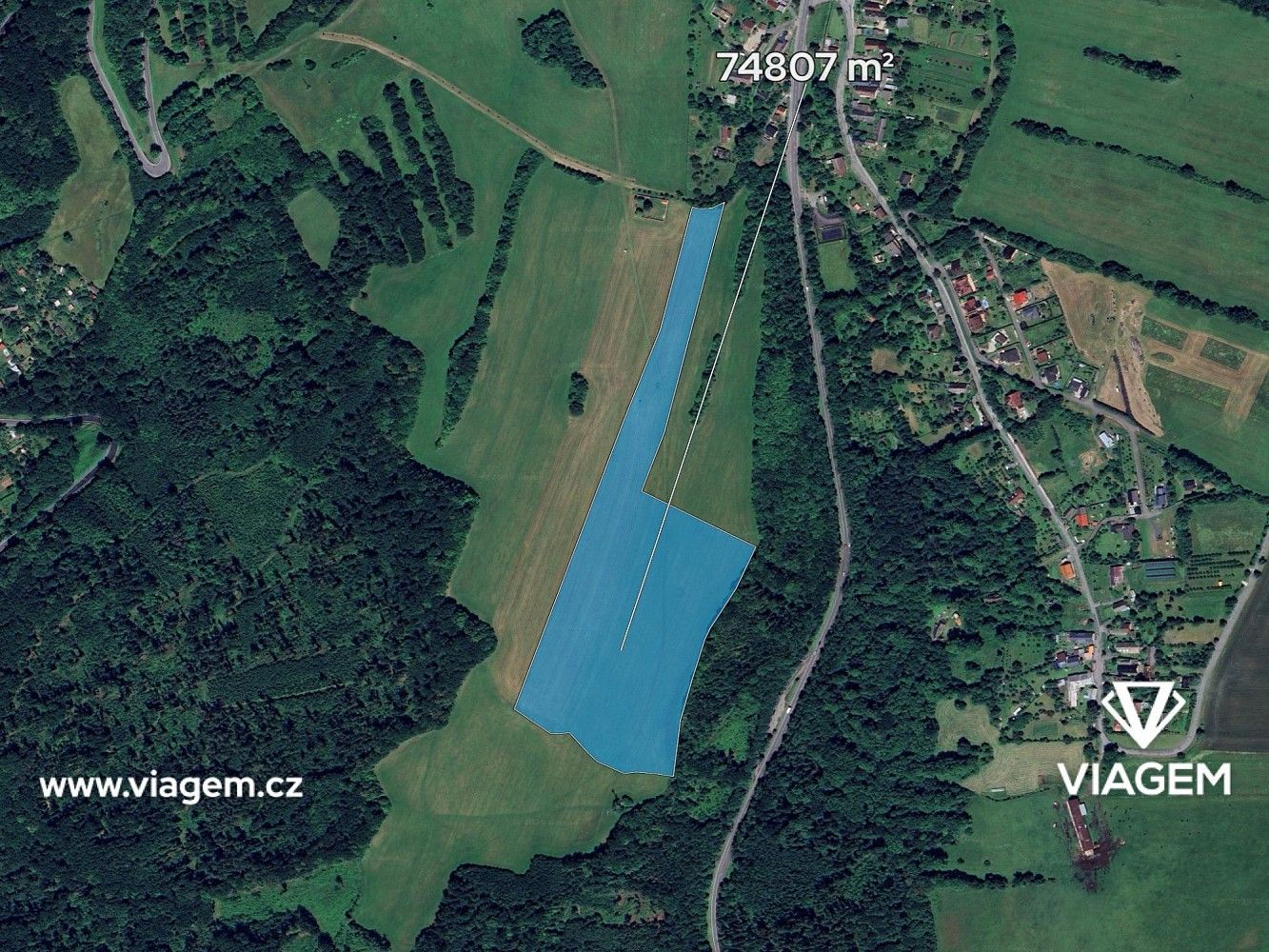Prodej zemědělský pozemek - Lipina, okres Olomouc, Olomoucký kraj - 2