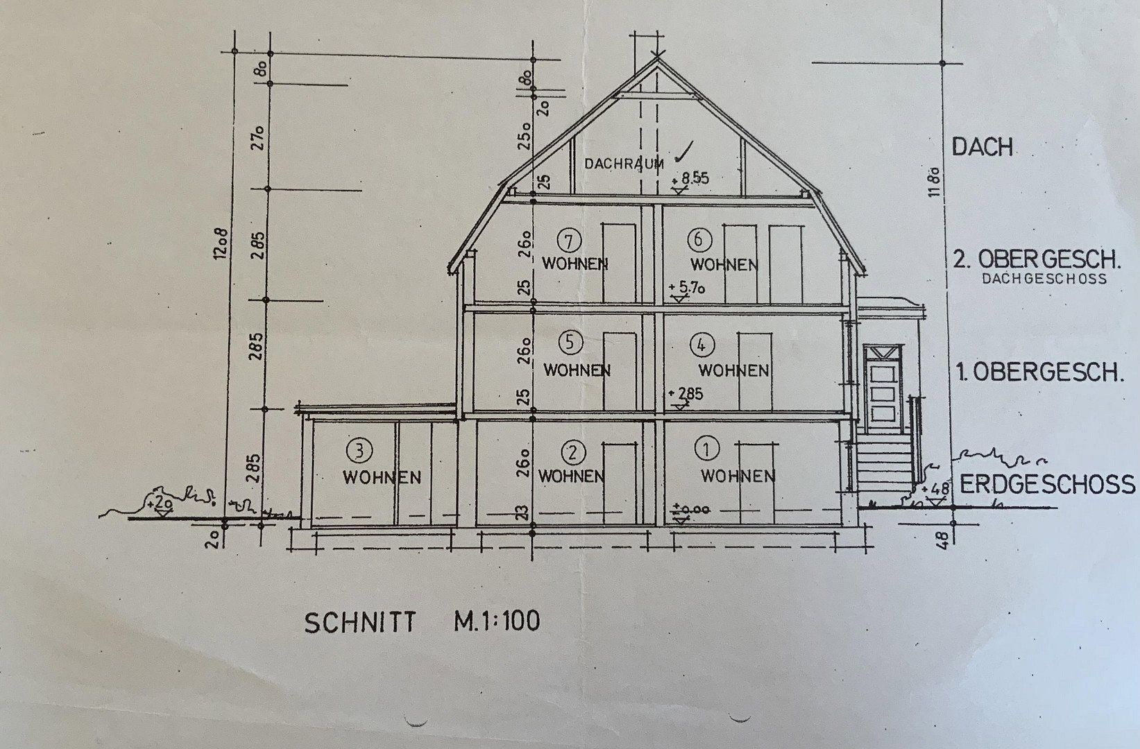 2+1, , Šlesvicko-Holštýnsko, 42 m² - 1