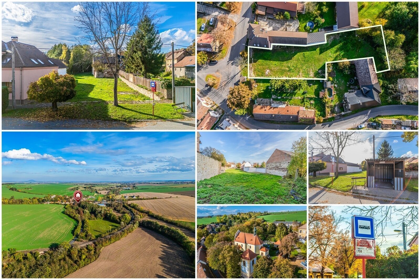 Pozemky pro bydlení, Páleček, Klobuky, 1 m²