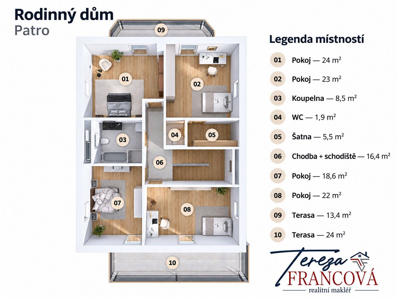 Prodej rodinný dům - Prostějov, 267 m² - 5