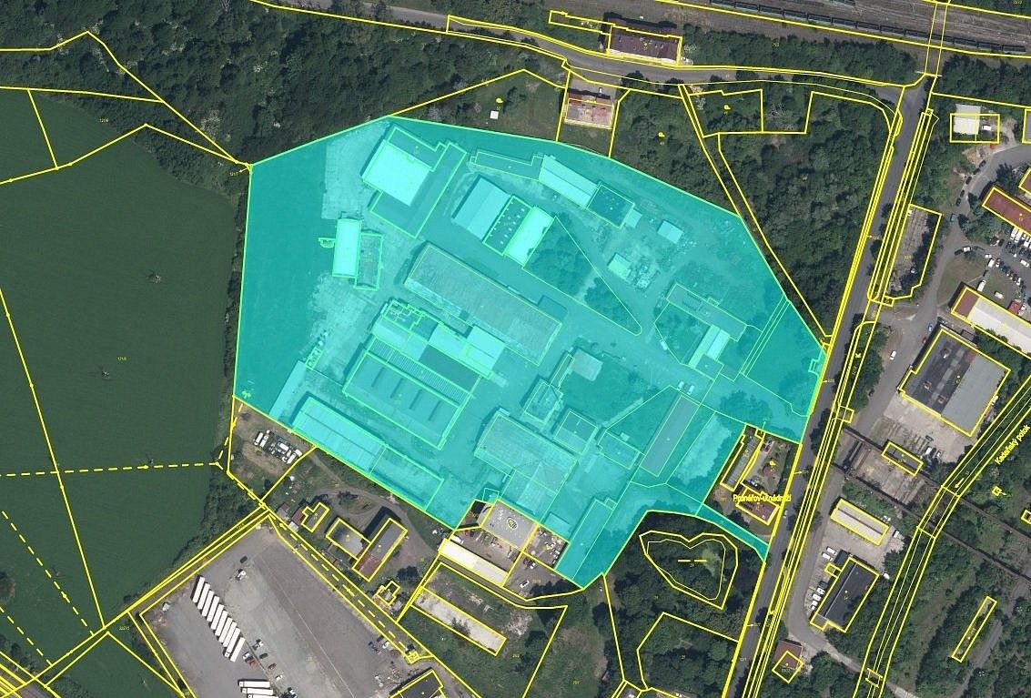 Výrobní prostory · 11 945 m² · Kadaň - Prunéřov, okres Chomutov - 4