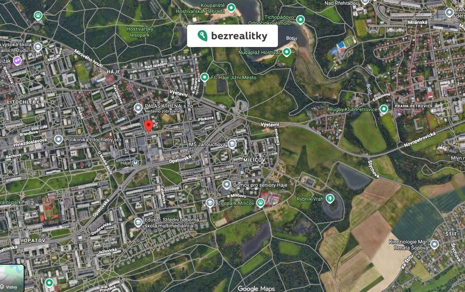 3+kk, Anny Drabíkové, Praha, 60 m²