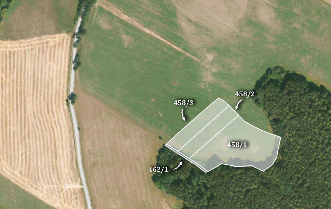 Prodej zemědělský pozemek - Vlčí, 17 706 m²