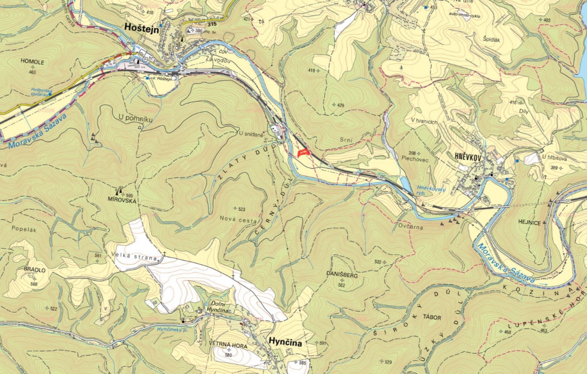 Prodej louka - Hynčina