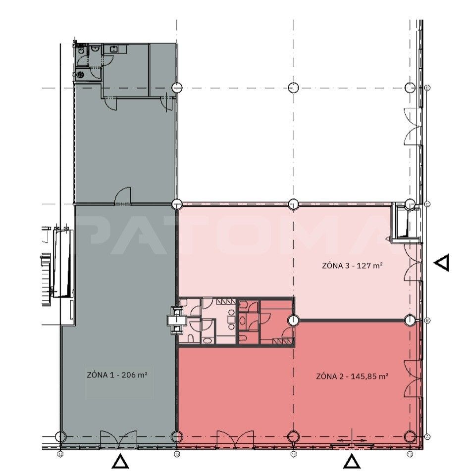 Pronájem obchodní prostory - Siemensova, Praha, 145 m² - 5