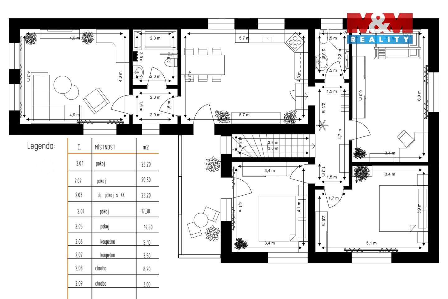 Rodinný dům · 257 m² · V Chaloupkách, Žehušice - 3
