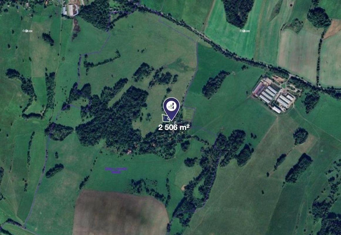 Prodej pozemek - Verneřice, 2 506 m²