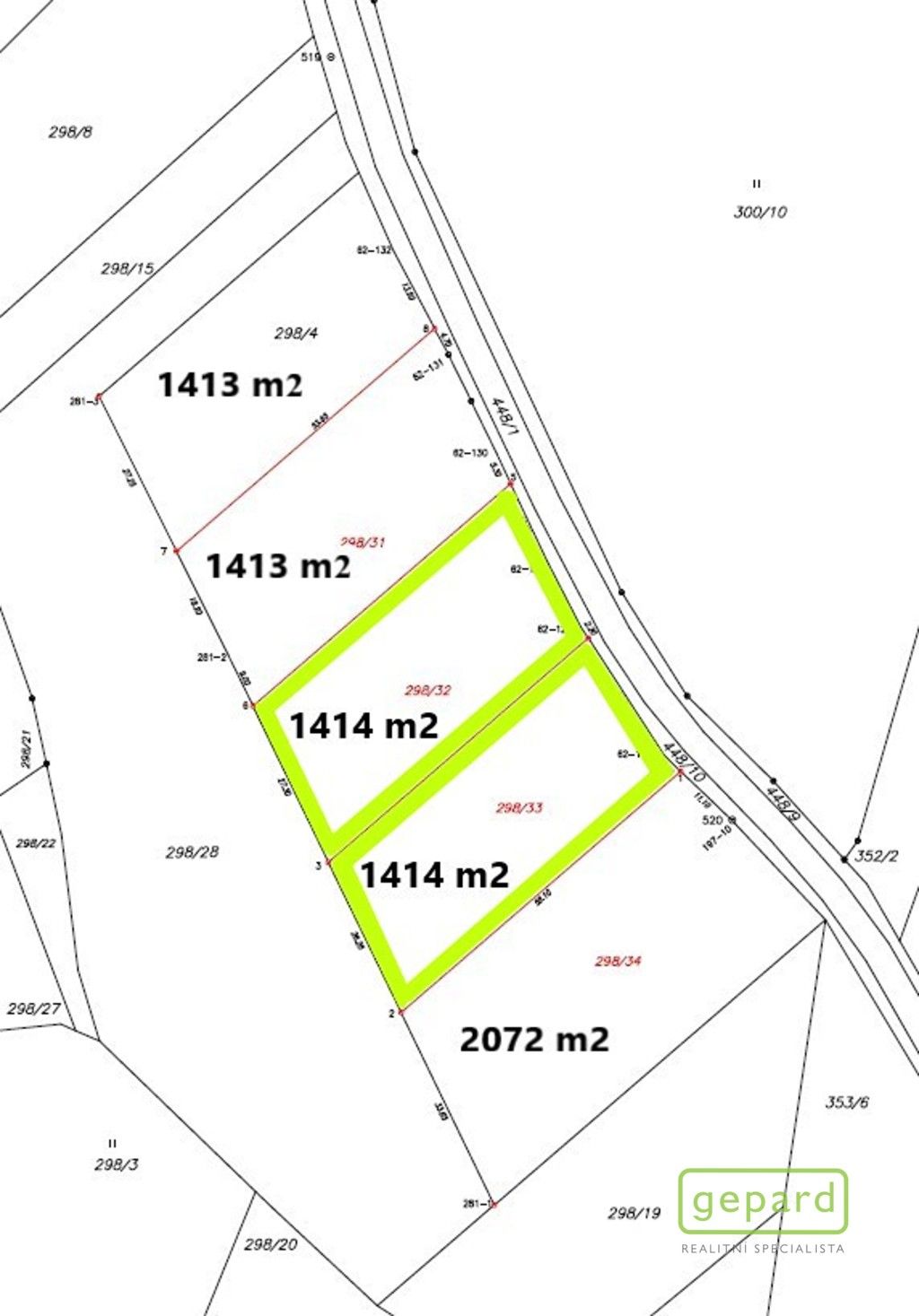 Pozemek pro bydlení · 1 414 m² · Úhlejov - 4