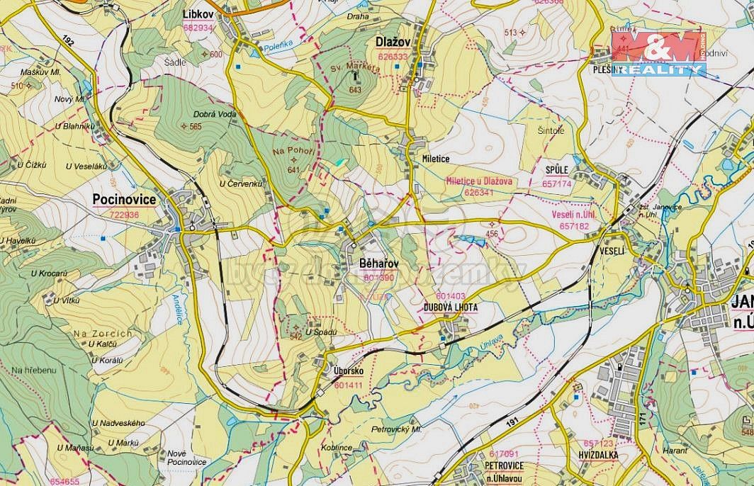 Prodej les - Dlažov, okres Klatovy - 5