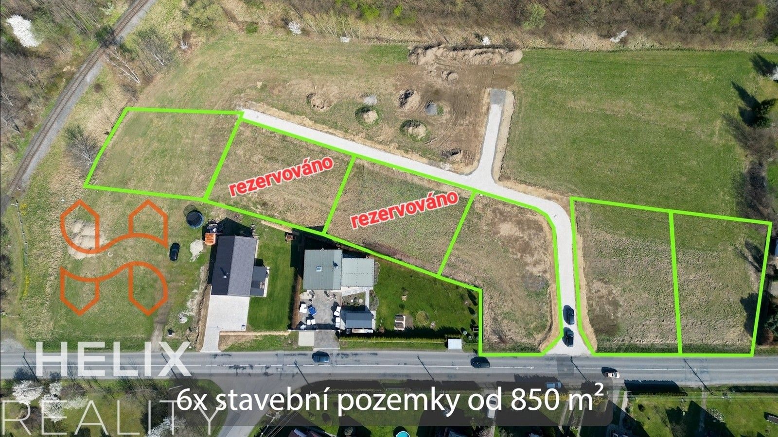 Pozemky pro bydlení, Dobrá, 850 m²