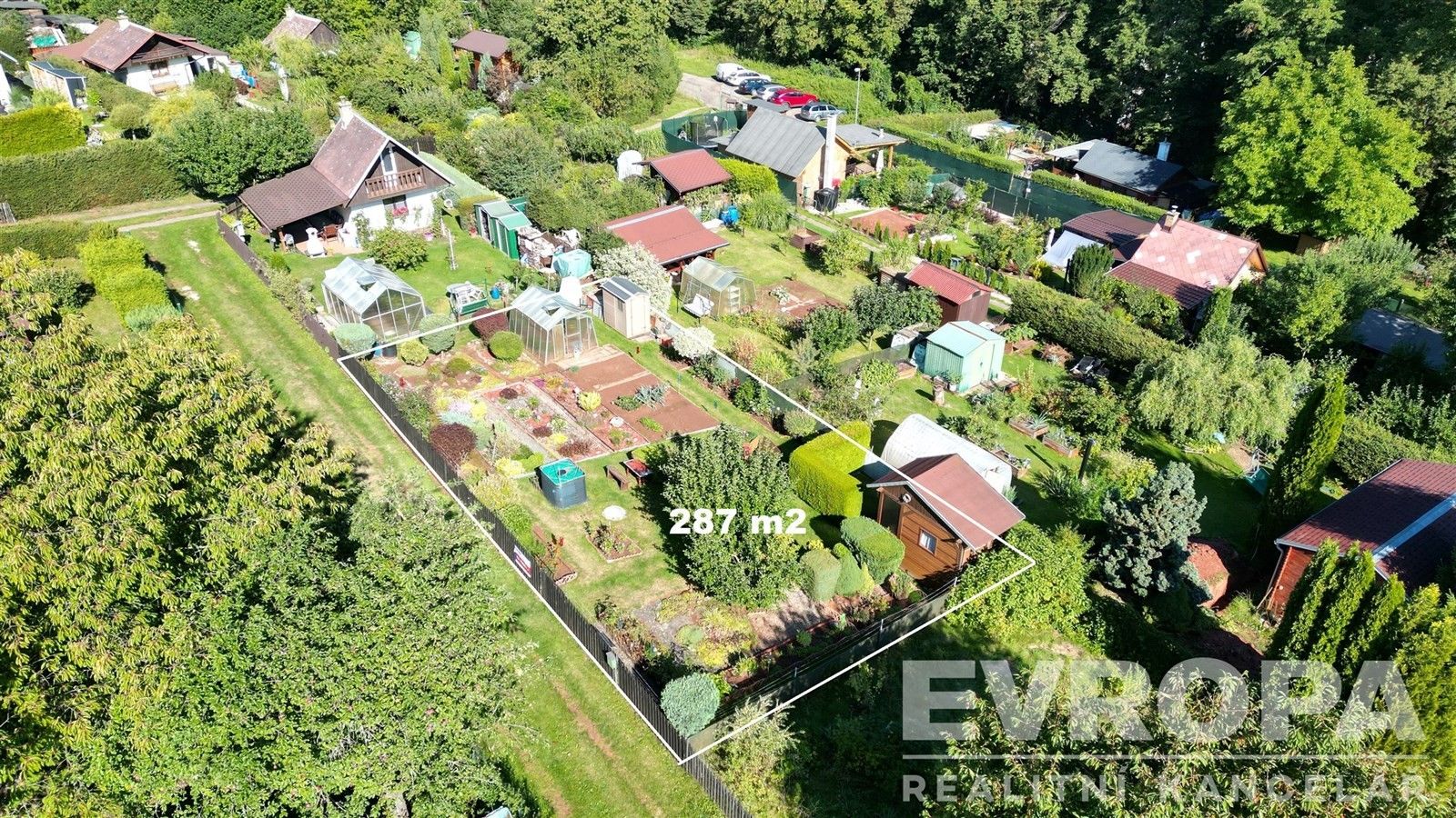 Zahrada, 287 m²