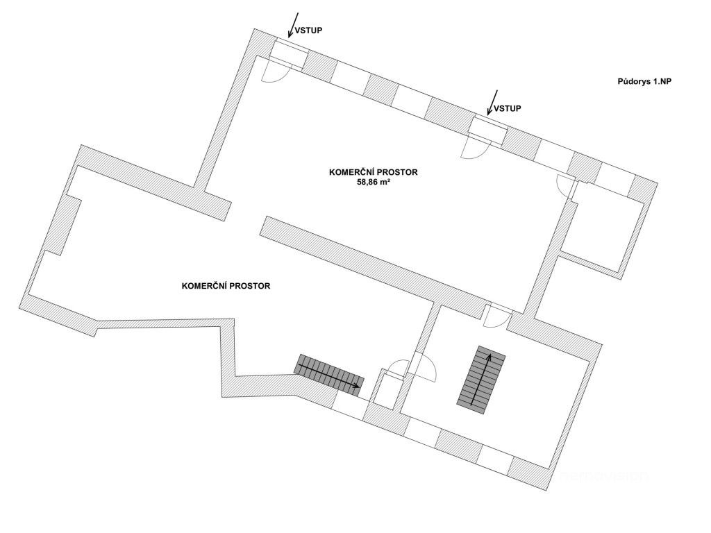 Obchodní prostory · 187 m² · Ponávka 142, Brno Zábrdovice - 3