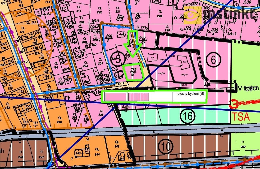 Prodej pozemek pro bydlení - Všenice, 741 m²
