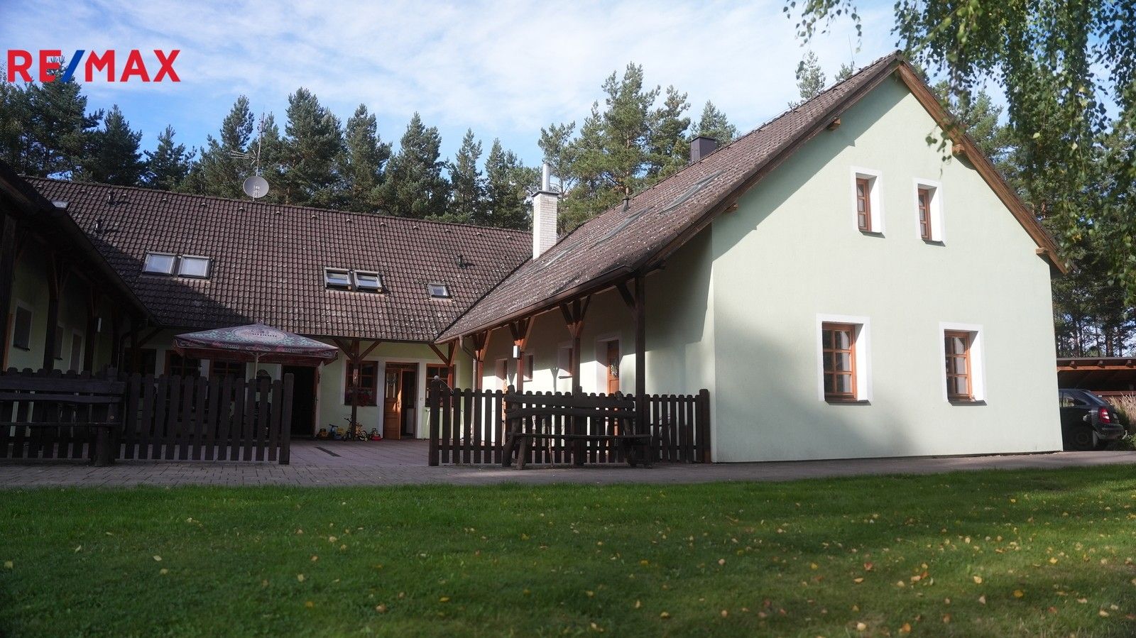 Ubytovací zařízení, Tušť, Suchdol nad Lužnicí, 830 m²