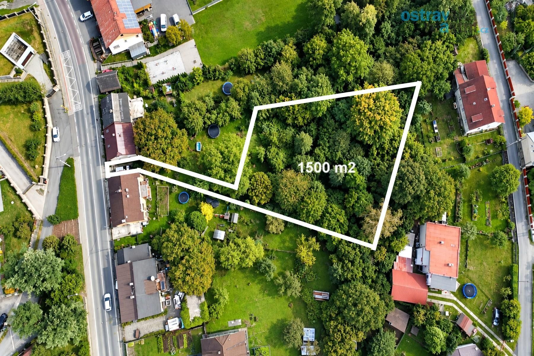 Pozemky pro bydlení, Mitrovická, Ostrava, 1 500 m² - 1