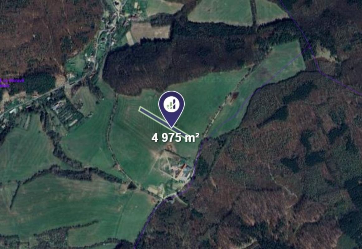Prodej louka - Staré Hutě, 4 975 m²