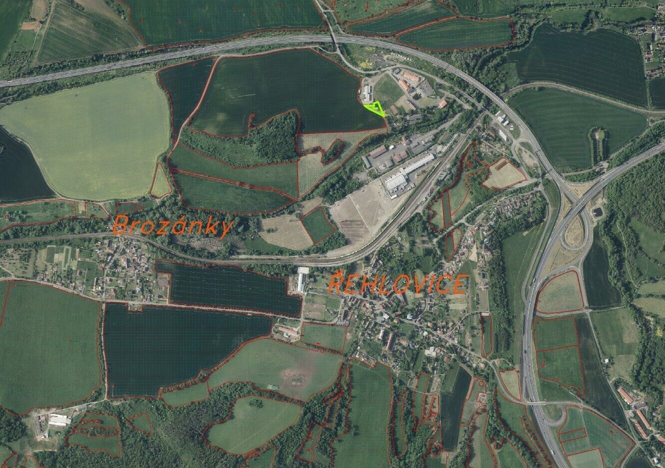 Prodej pozemek - Řehlovice, 1 m²