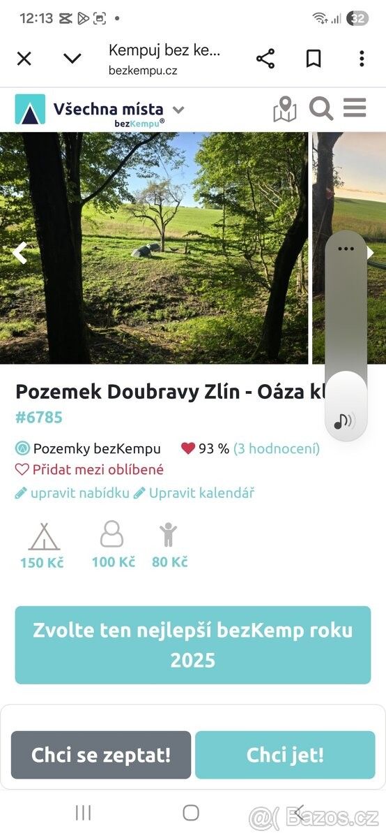 Prodej pozemek pro bydlení - Březůvky, 763 45