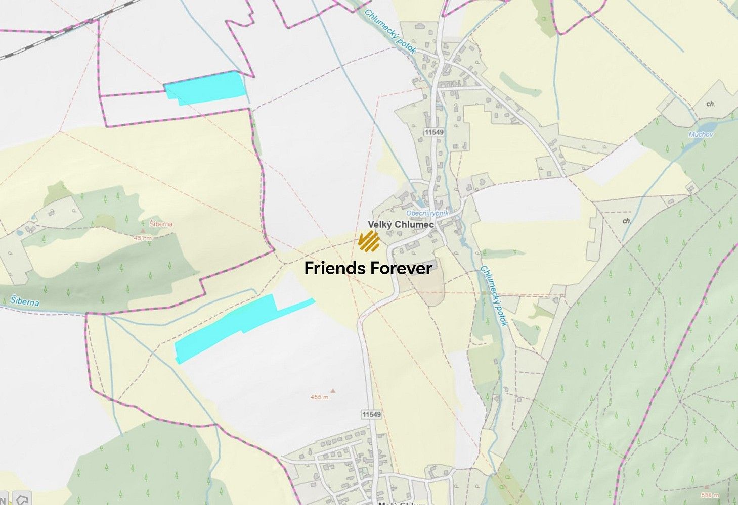 Zemědělské pozemky, Velký Chlumec, okres Beroun, Středočeský kraj - 1