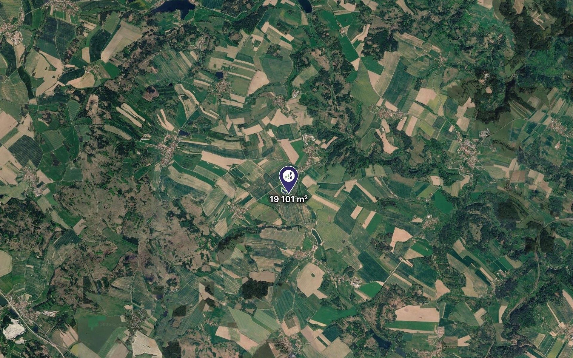 Lesy, Rozseč, 19 101 m² - 2