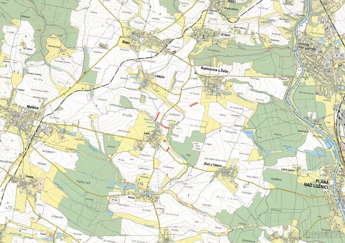 Prodej pozemek pro bydlení - Tábor, 390 02 - 2