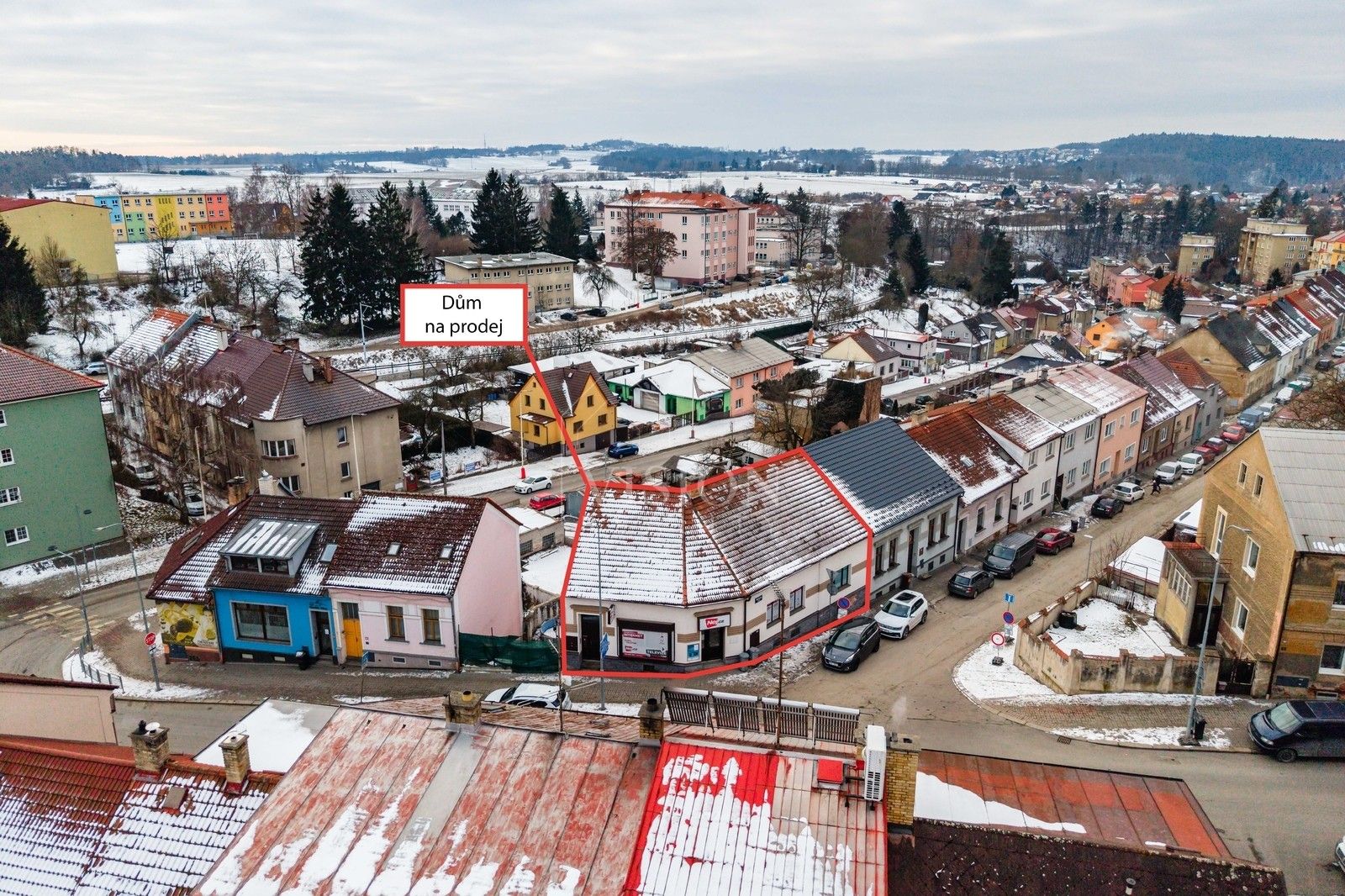 Rodinné domy, Husova, Tábor, 160 m²