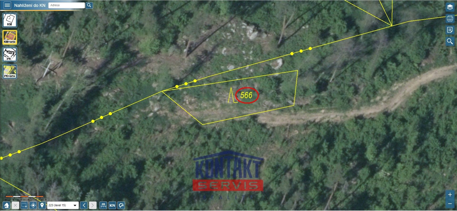 Prodej les - Vaneč, Pyšel