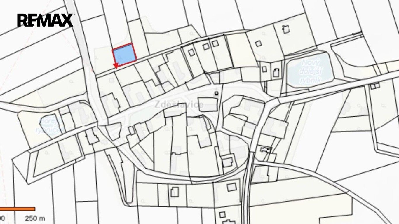 Prodej pozemek pro bydlení - Chlístovice, 666 m² - 5