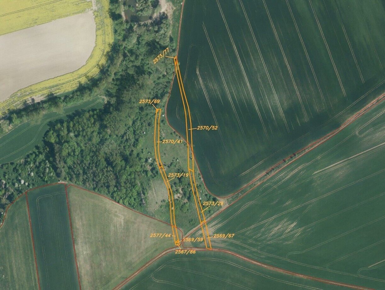 Zemědělské pozemky, Bučovice, 3 134 m²