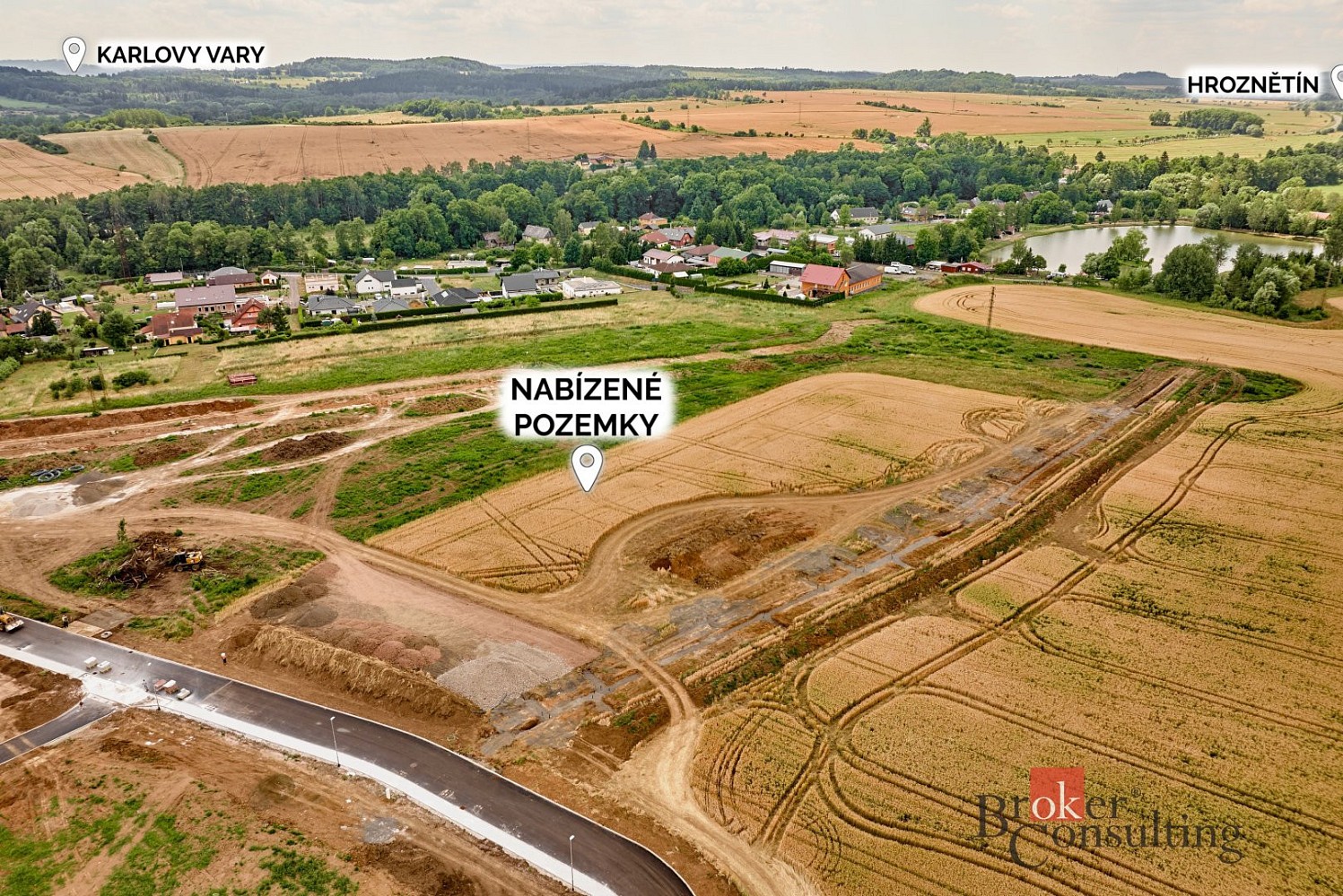 Prodej pozemek pro bydlení - Ostrov - Kfely, okres Karlovy Vary - 5