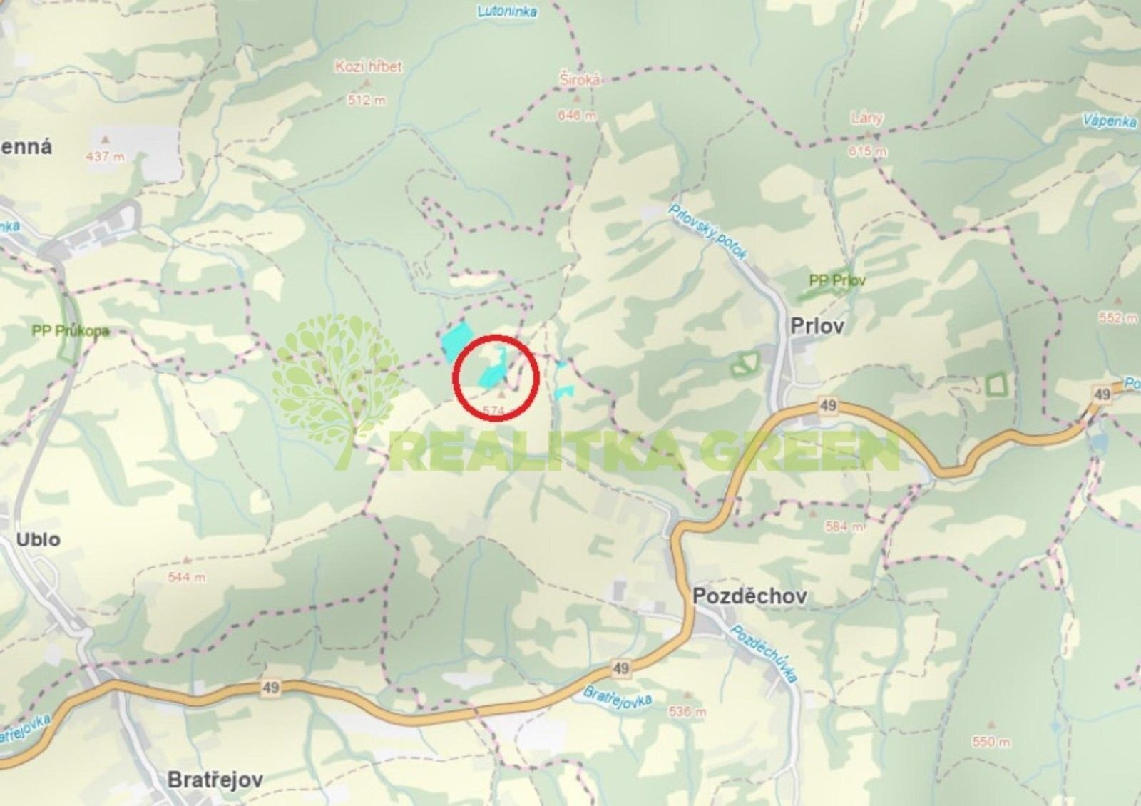 Les · 14 279 m² · Pozděchov - 4