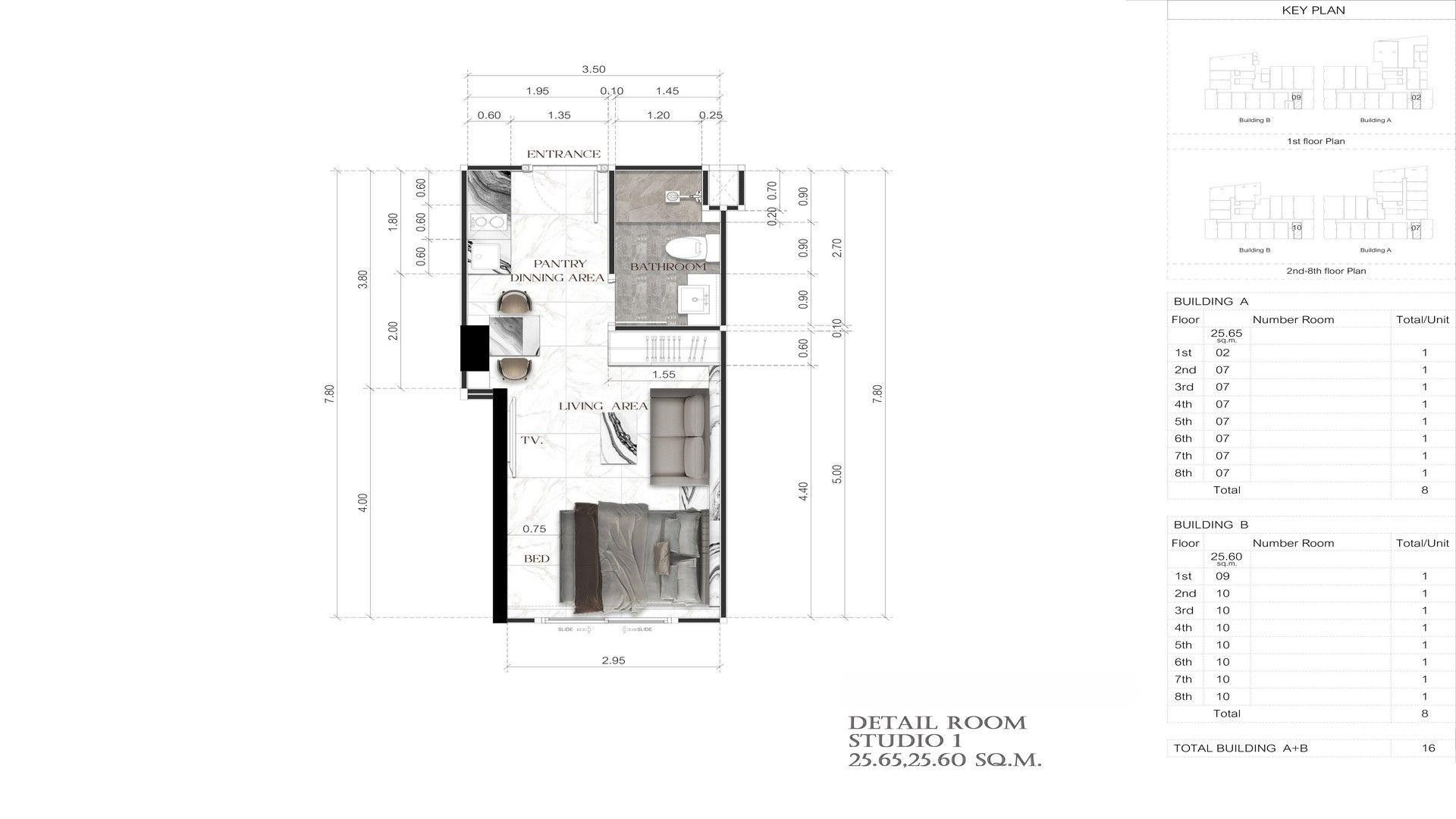 Prodej komerční - Pattaya, 65 m² - 5