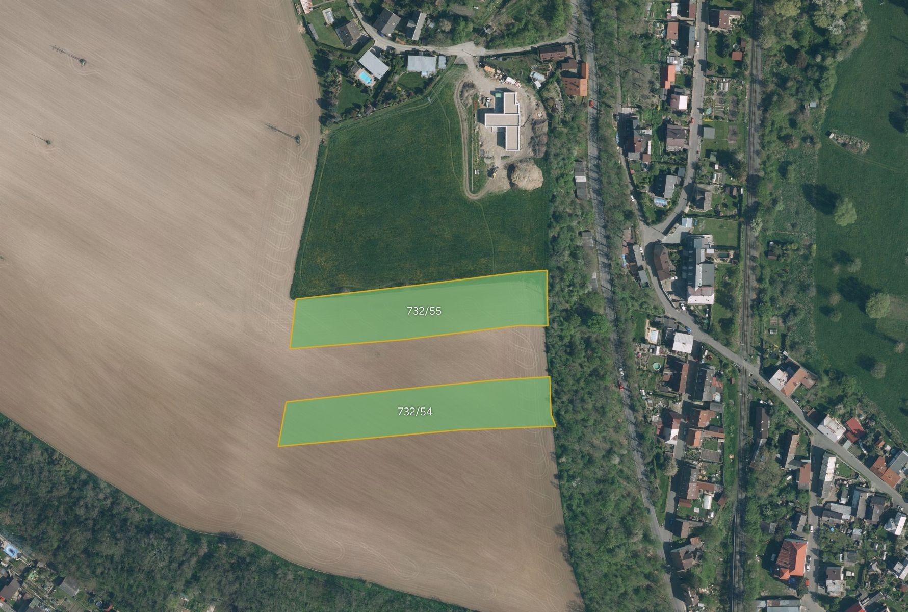 Zemědělské pozemky, Podlázky, Mladá Boleslav