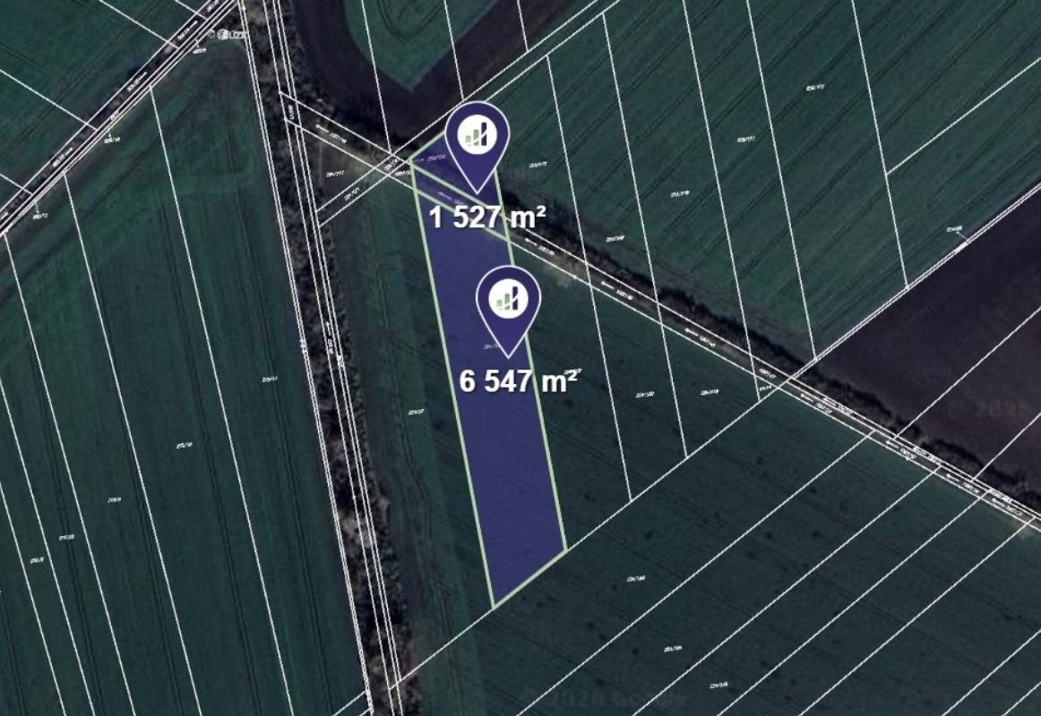 Zemědělské pozemky, Okřínek, 8 074 m²