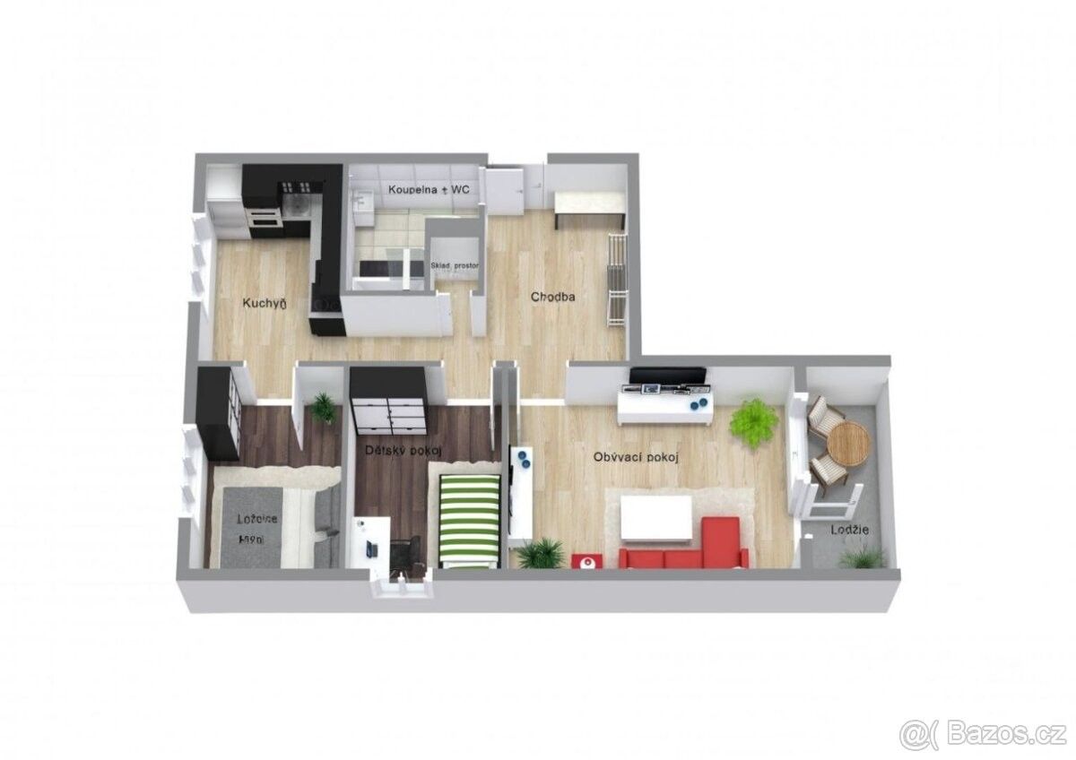 Prodej byt - Chodov u Karlových Var, 357 35