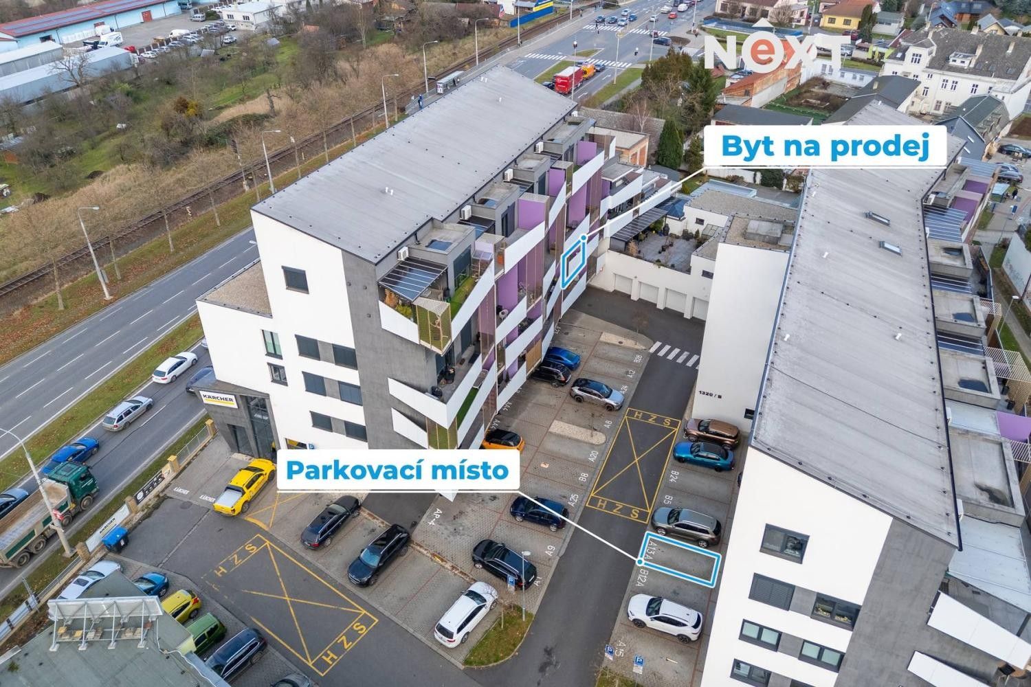 Prodej byt 2+kk - Hřebíčkova, Zlín, 42 m²