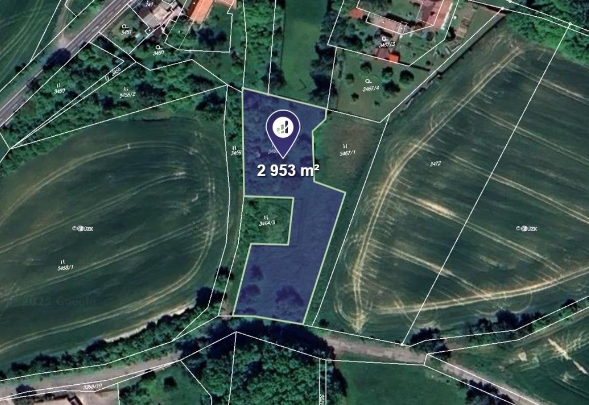 Louky, Dvůr Králové nad Labem, 2 953 m²