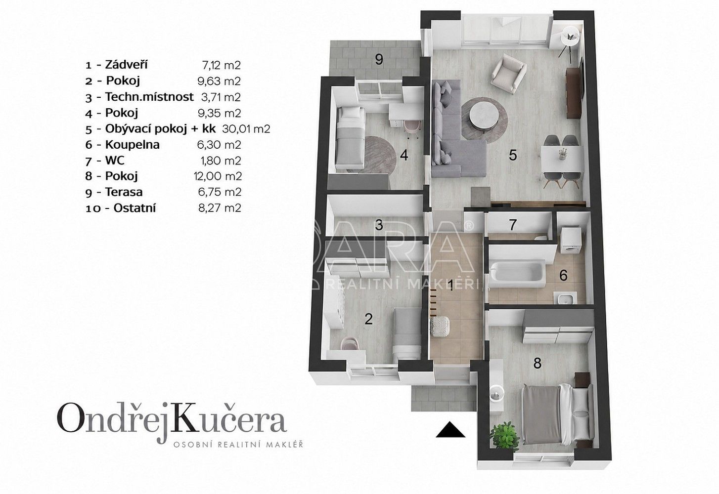 4+kk, Buštěhrad, okres Kladno, Středočeský kraj, 95 m² - 2