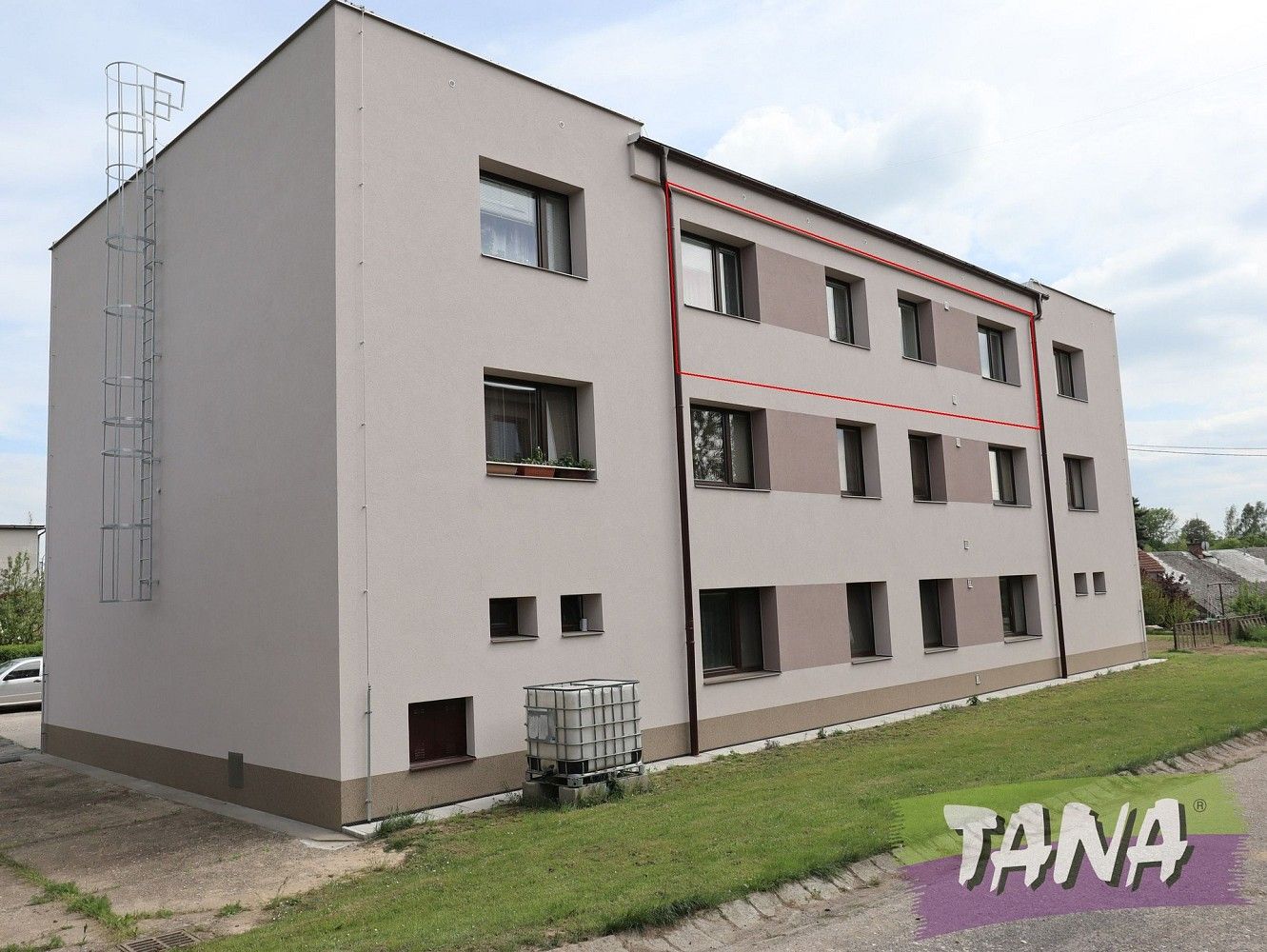 Byt 3+kk, 72 m²