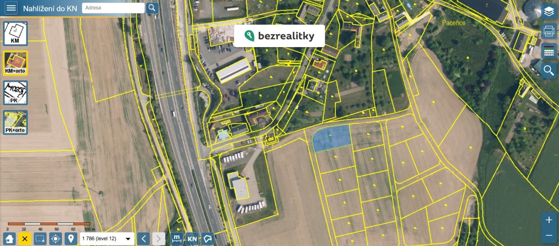 Pozemky pro bydlení, Paceřice