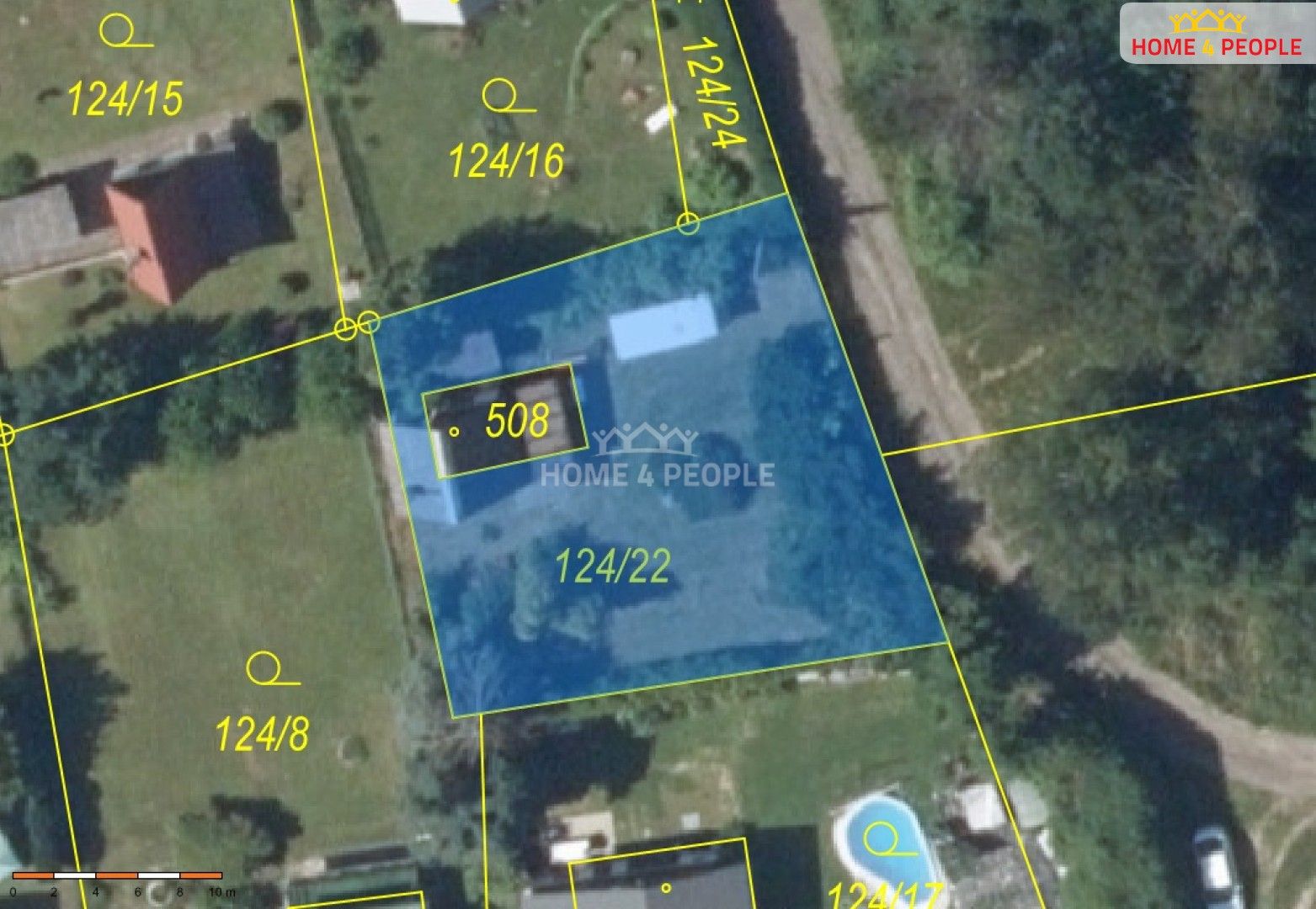 Pozemky pro bydlení, Třebsín, Krňany, 442 m²