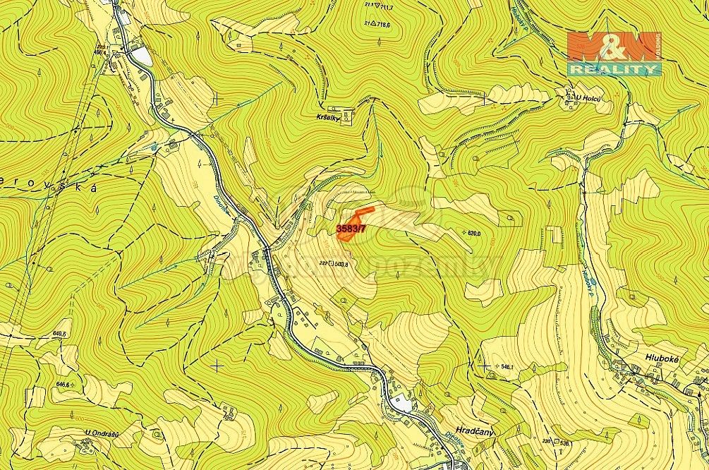Prodej louka - Halenkov, okres Vsetín, Zlínský kraj - 5