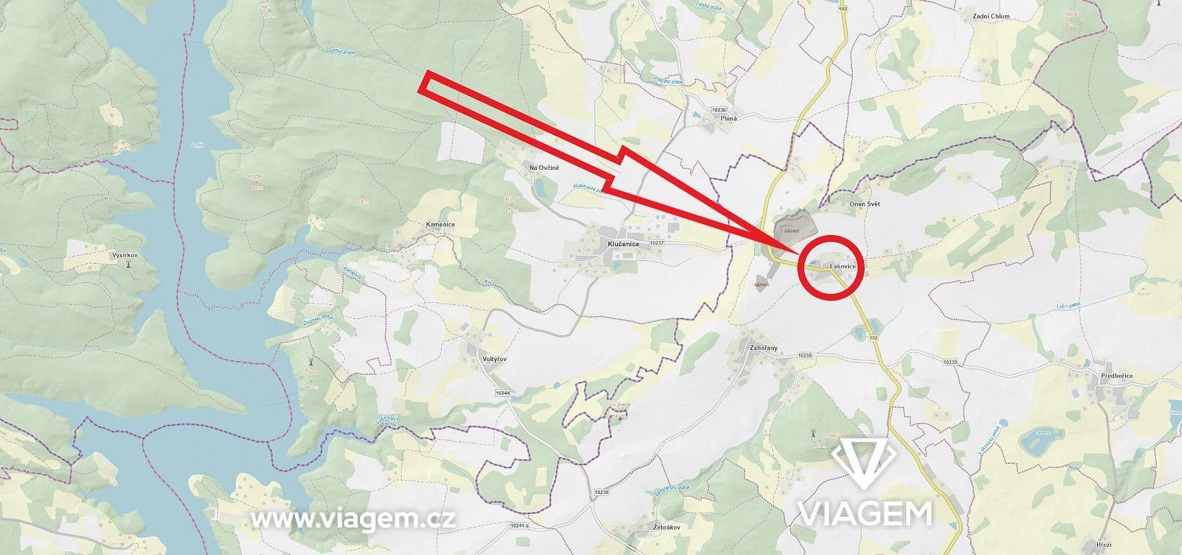 Pozemek pro bydlení · Kovářov, okres Písek - 4