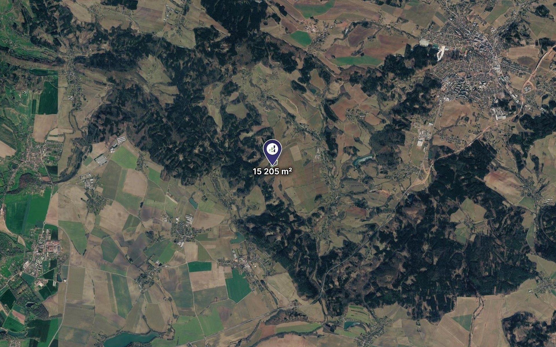 Prodej zemědělský pozemek - Úbislavice, 15 205 m² - 2