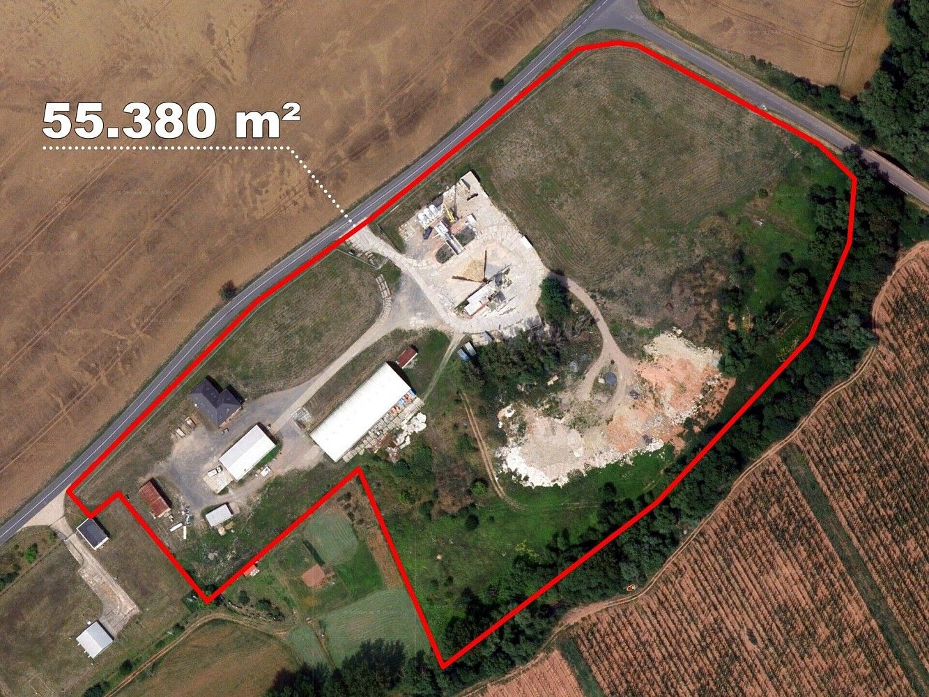 Výrobní prostory, Podbořany, okres Louny, Ústecký kraj, 60 000 m² - 2