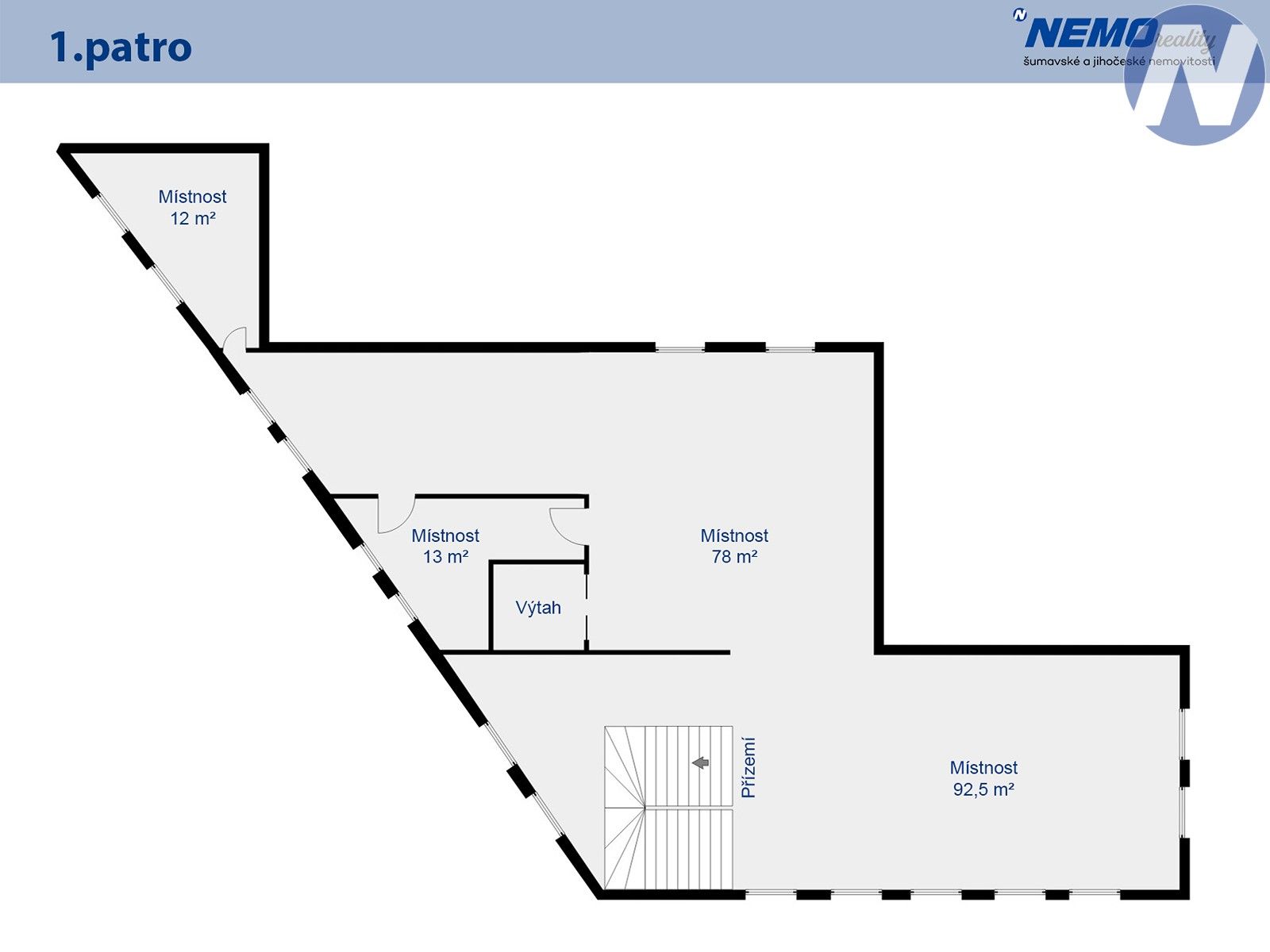 Prodej obchodní prostory - Pivovarská, Vimperk I, 460 m² - 5